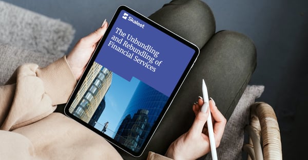 The Unbundling and Rebundling of Financial Services (Annonce publicitaire LinkedIn à une seule image)